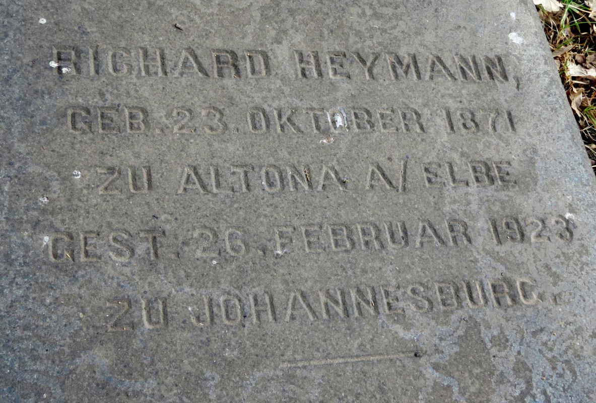 HEYMANN Richard 1871-1923