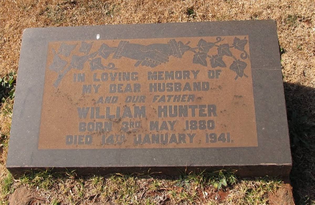 HUNTER William 1880-1941