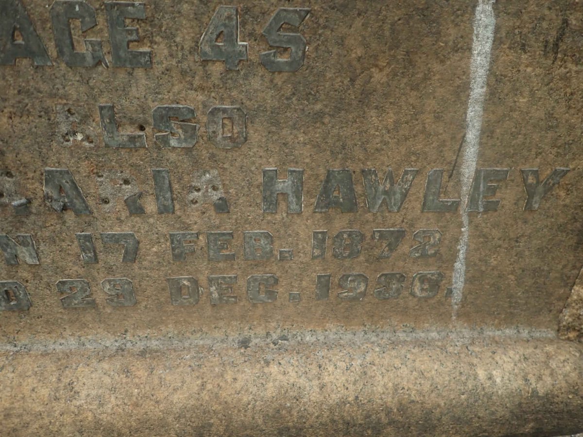 JACKSON Stephan 1870-1915 &amp; Anna Maria HAWLEY nee DE LA ROUVIERE 1872-1936 