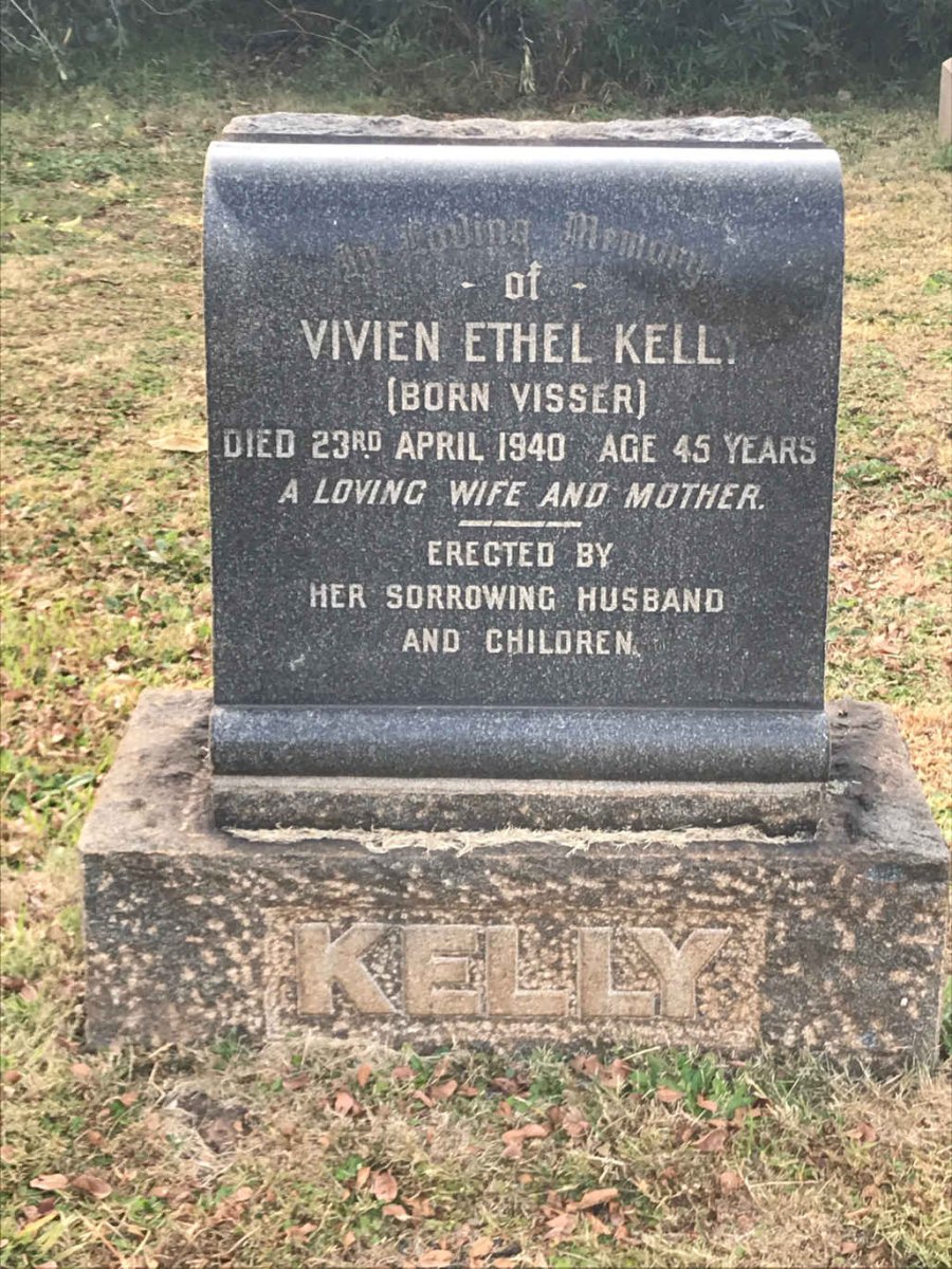 KELLY Vivien Ethel nee VISSER -1940