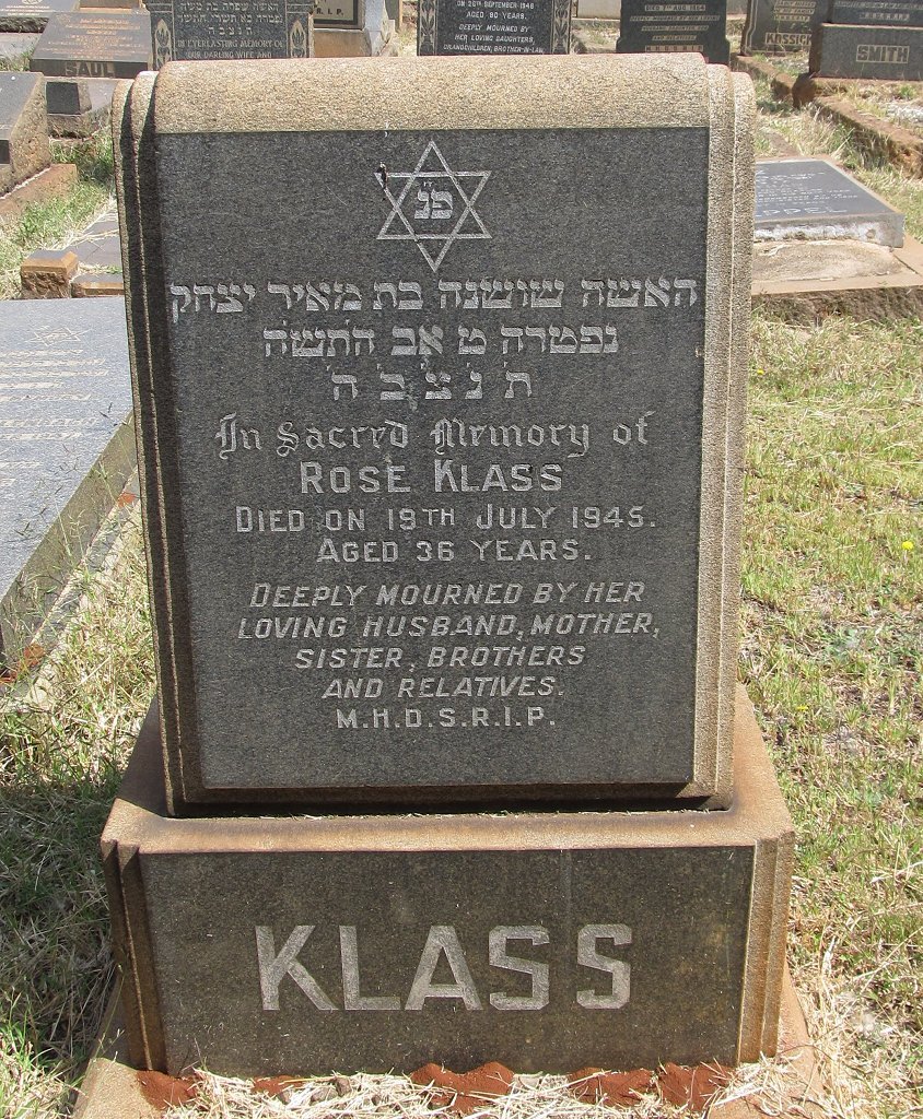 KLASS Rose -1945