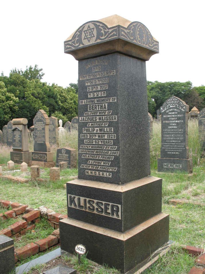KLISSER Bertha -1929