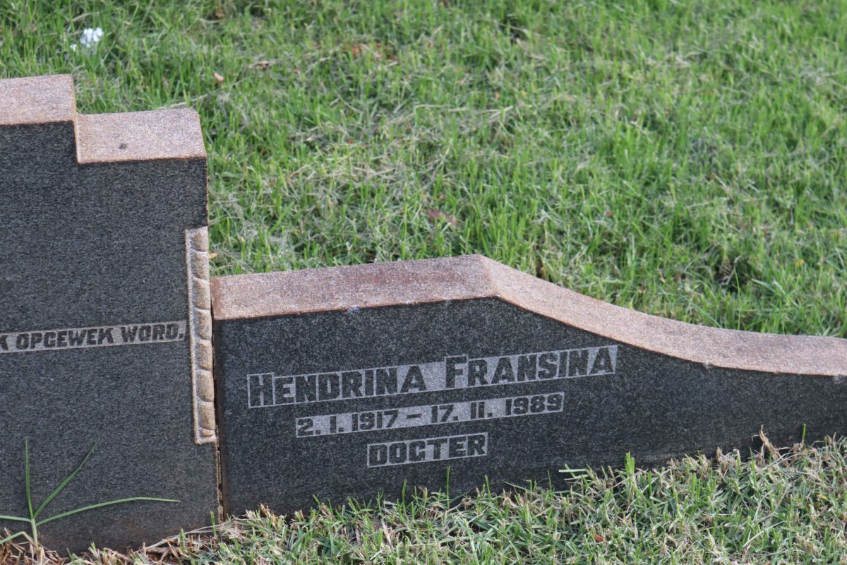 KRUGER Johannes Francois 1892-1936  &amp; Johanna Hermina 1897-1968 :: KRUGER Hendrina Fransina 1917-1989