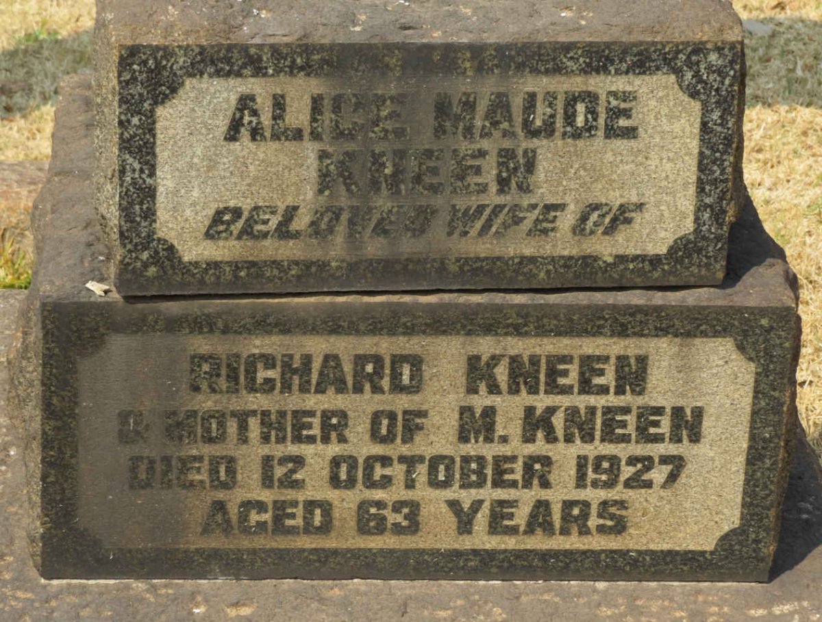 KNEEN Alice Maude -1927