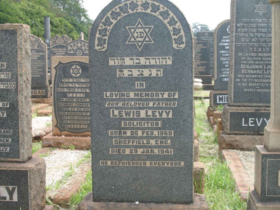 LEVY Lewis 1860-1941