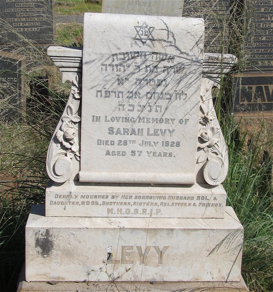 LEVY Sarah -1928