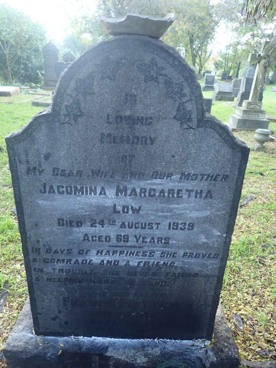 LOW Jacomina Margaretha -1939