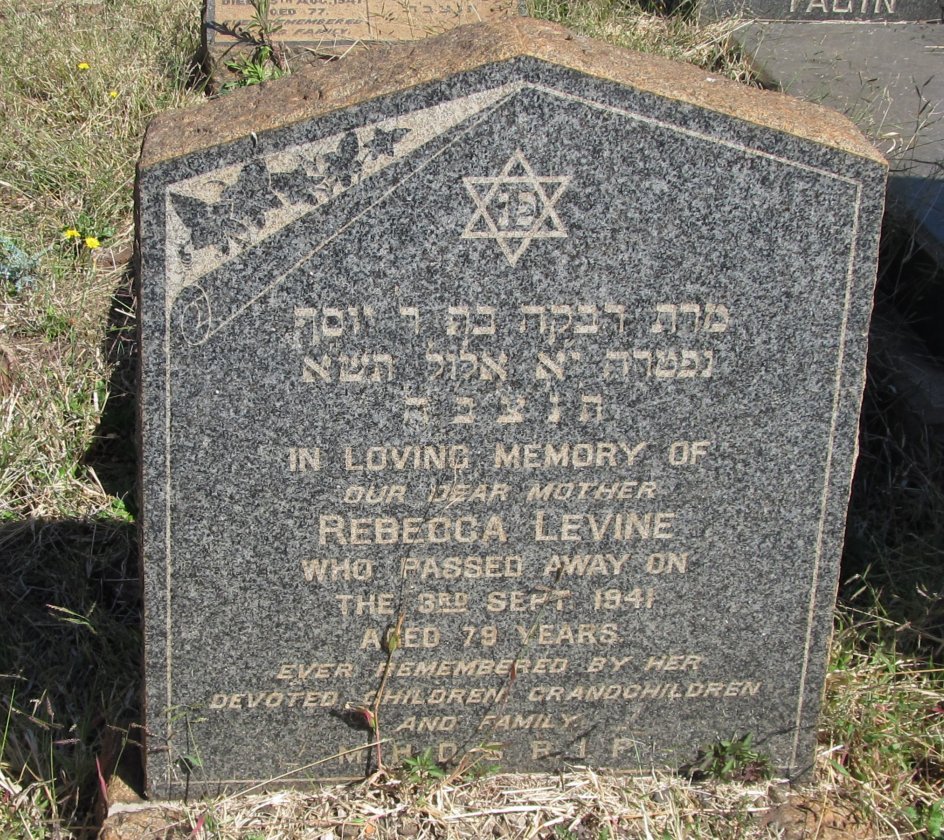 LEVINE Rebecca -1941
