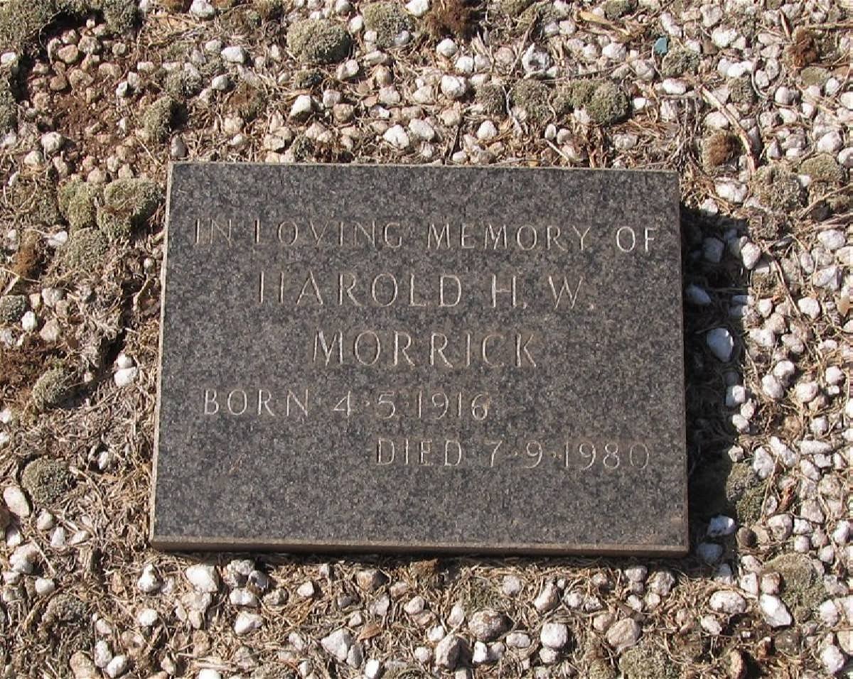 MORRICK Harold H.W. 1916-1980