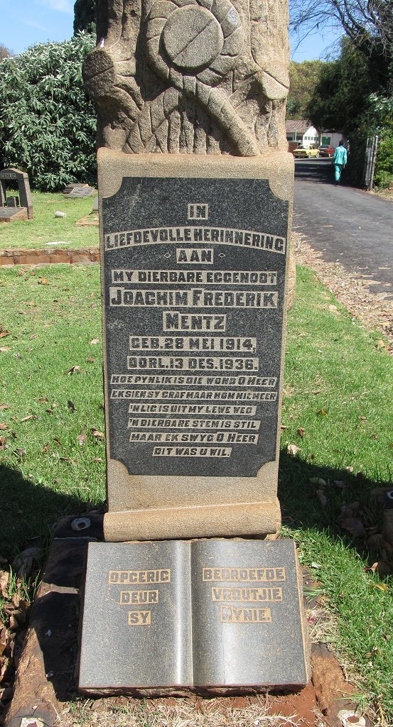 MENTZ Joachim Frederik 1914-1936