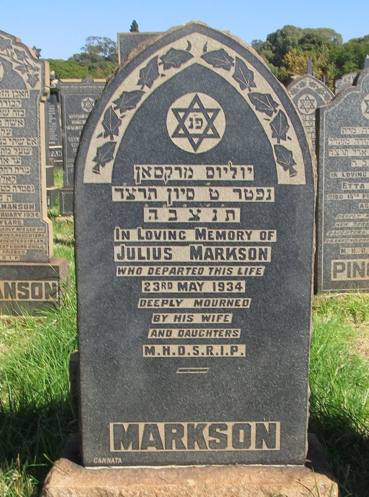 MARKSON Julius -1934