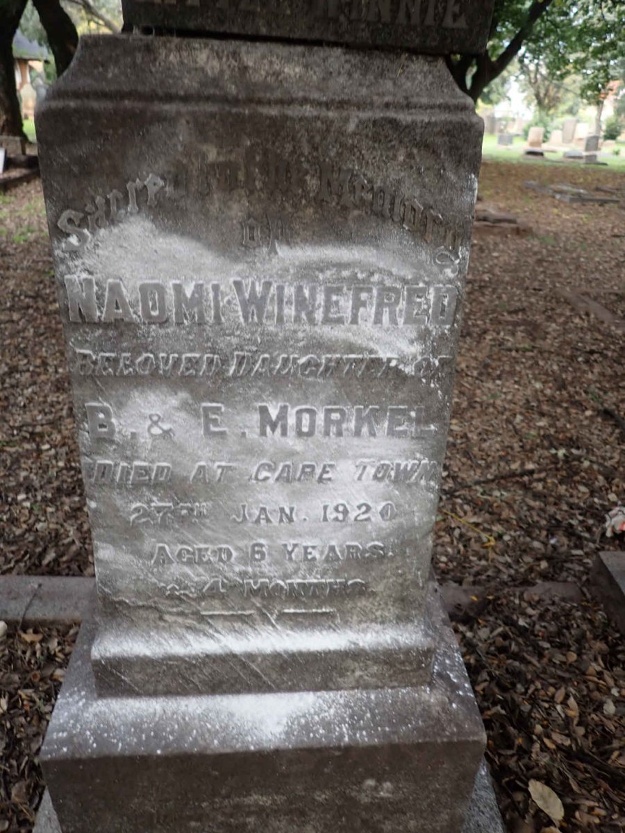 MORKEL Naomi Winefred -1920