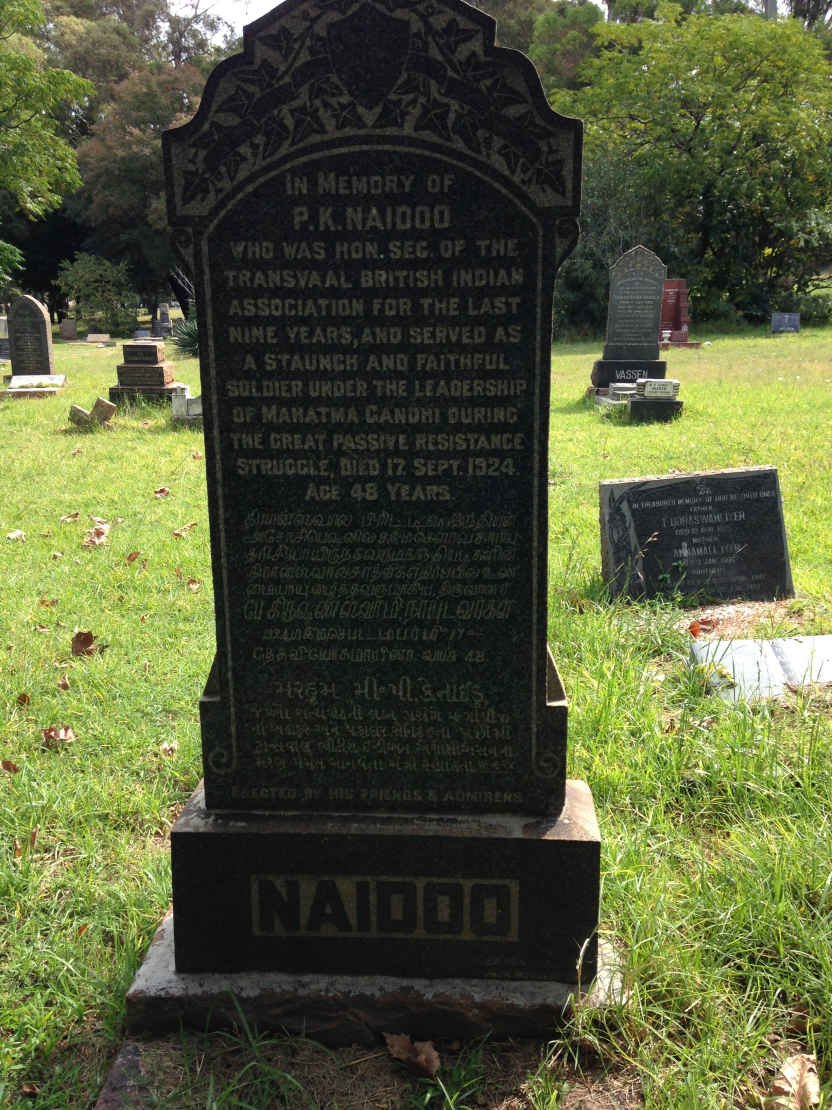 NAIDOO P.K. -1924