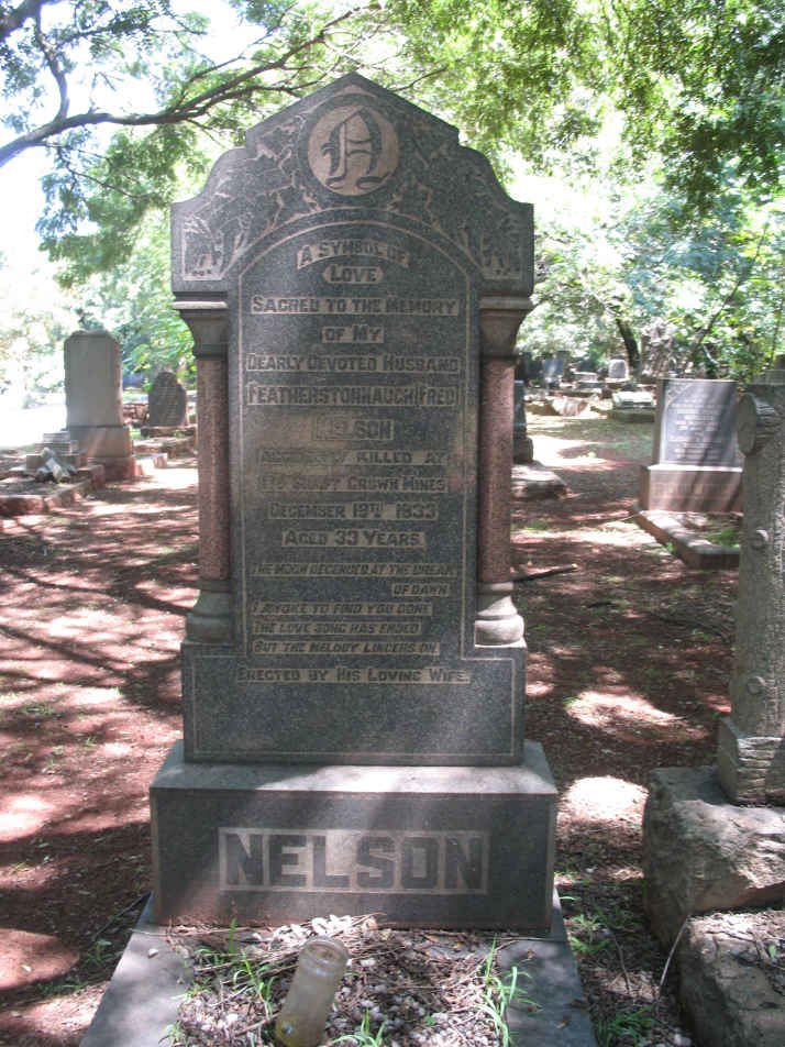 NELSON Featherstonehaugh -1933