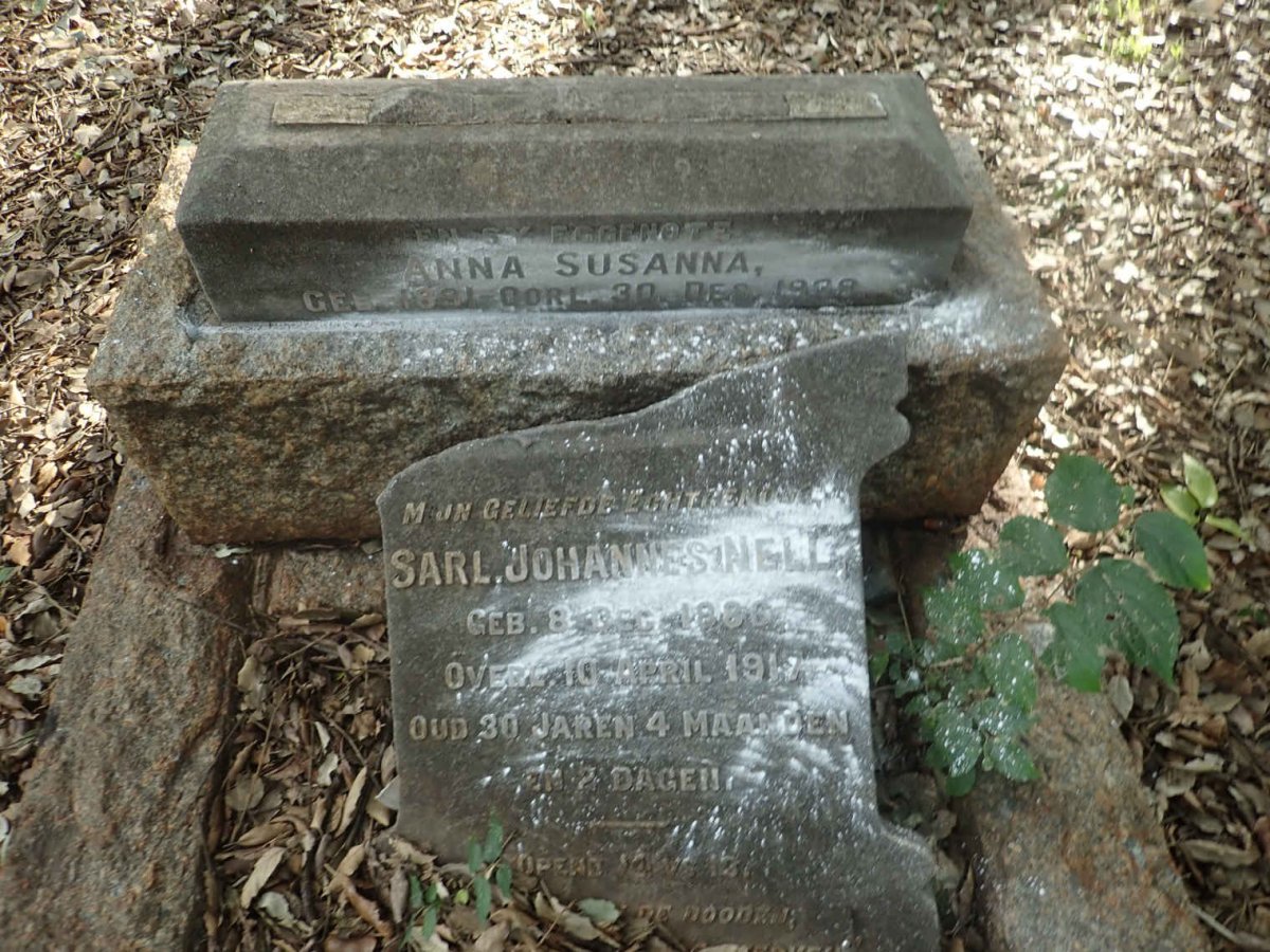 NELL Sarl Johannes 1886-1917 &amp; Anna Susanna 1891-1939