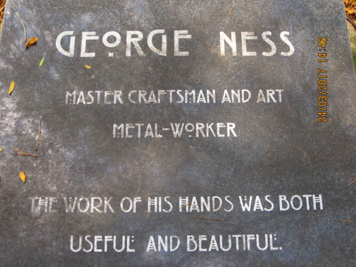 NESS George 1858-1927