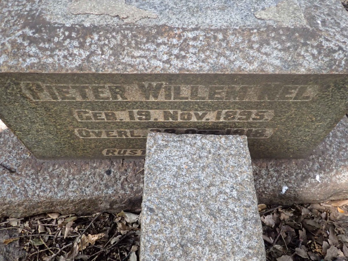 NEL Pieter Willem 1895-1918 &amp; Johanna Magdelena