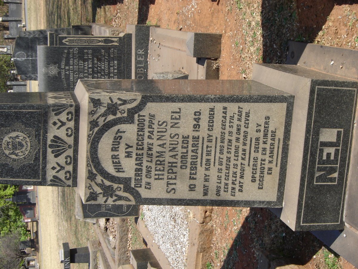 NEL Hermanus Stephanus -1940