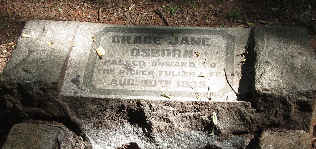 OSBORN Grace Jane -1935