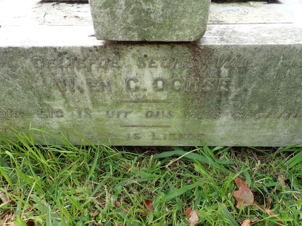 OCHSE William Lennox -1945 &amp; Catherine TRUTER -1948 :: OCHSE Lennox -1924