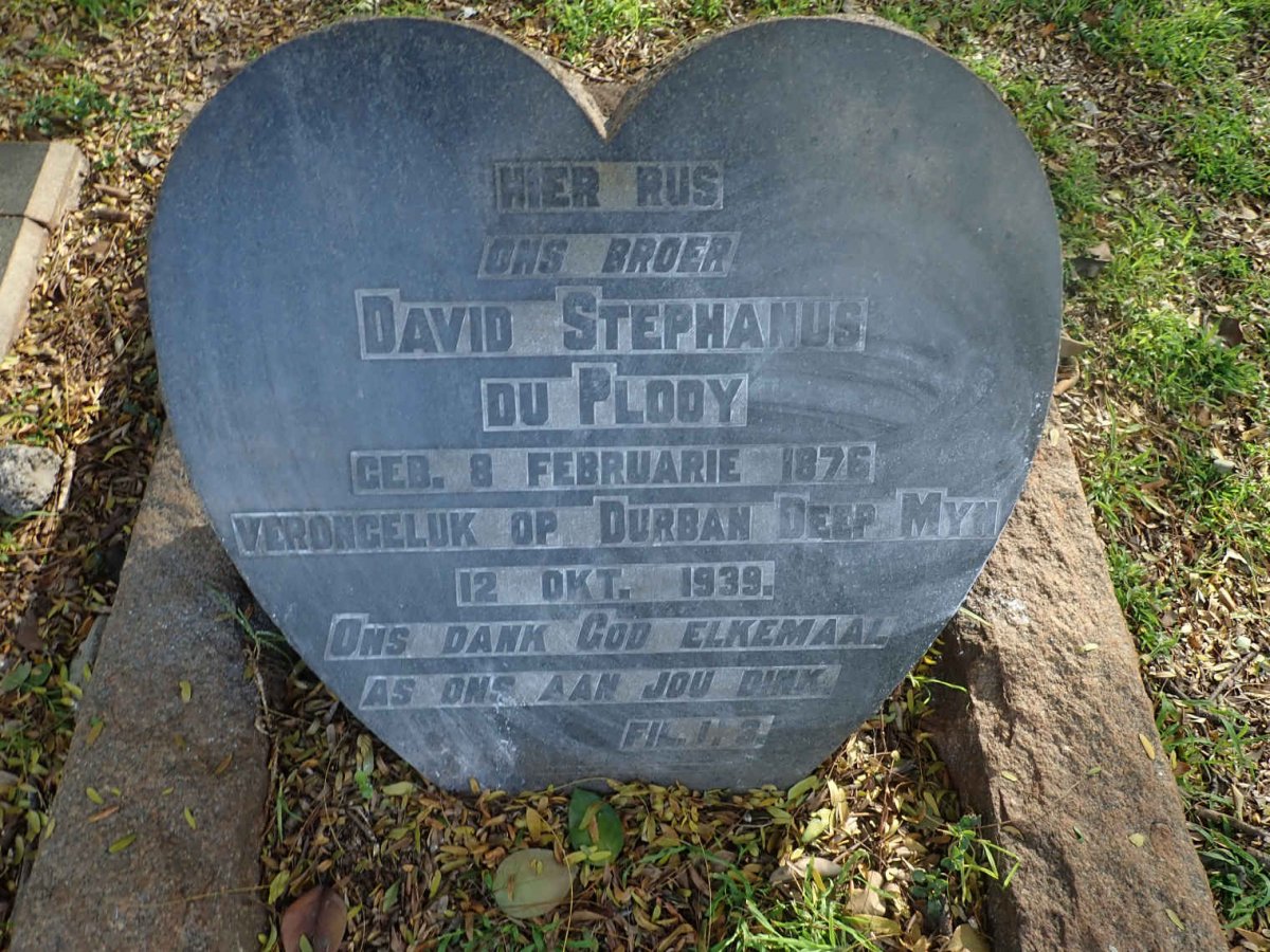 PLOOY David Stephanus, du 1876-1939