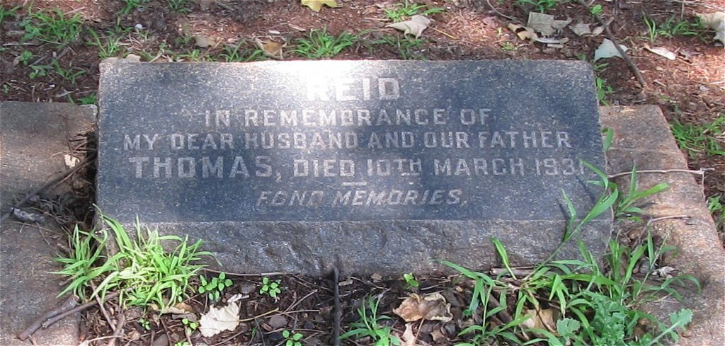 REID Thomas -1931