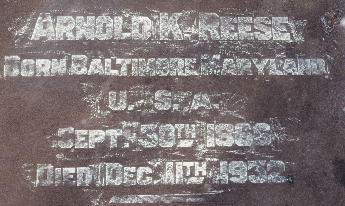 REESE Arnold K. 1866-1932