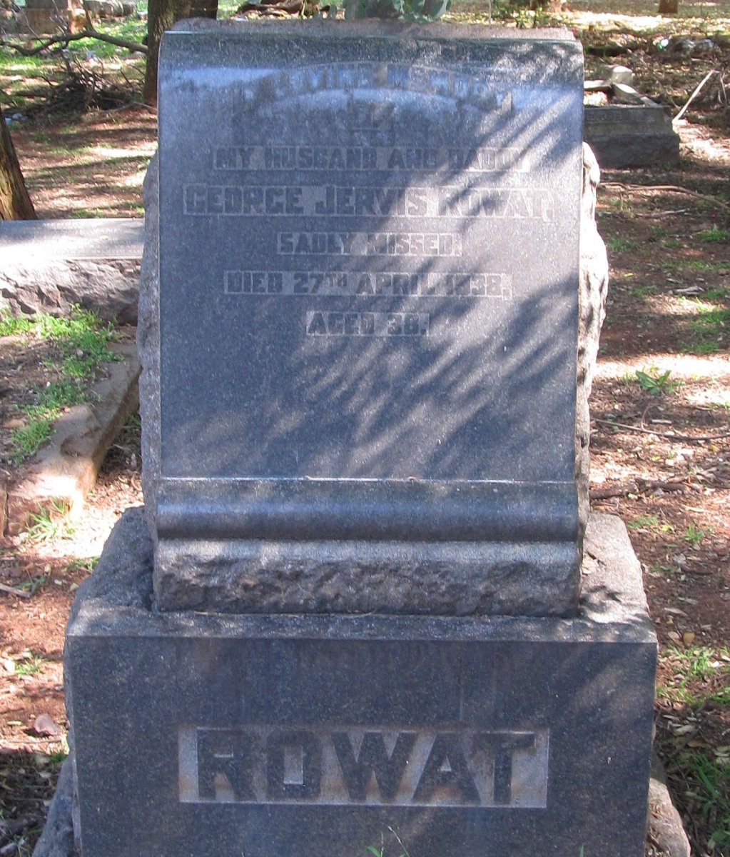 ROWAT George Jervis -1938