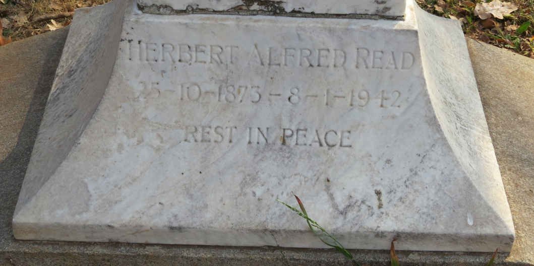 READ Herbert Alfred 1873-1942