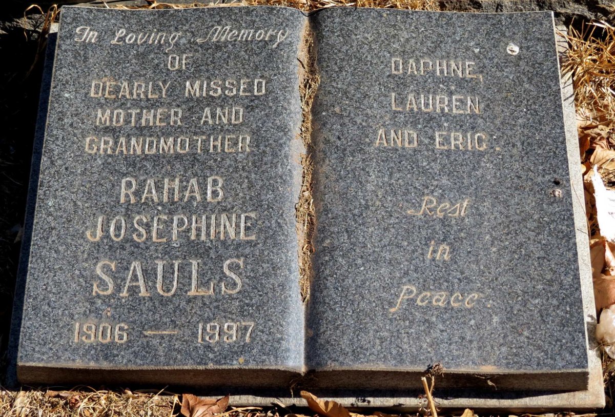 SAULS Rahab Josephine 1906-1997