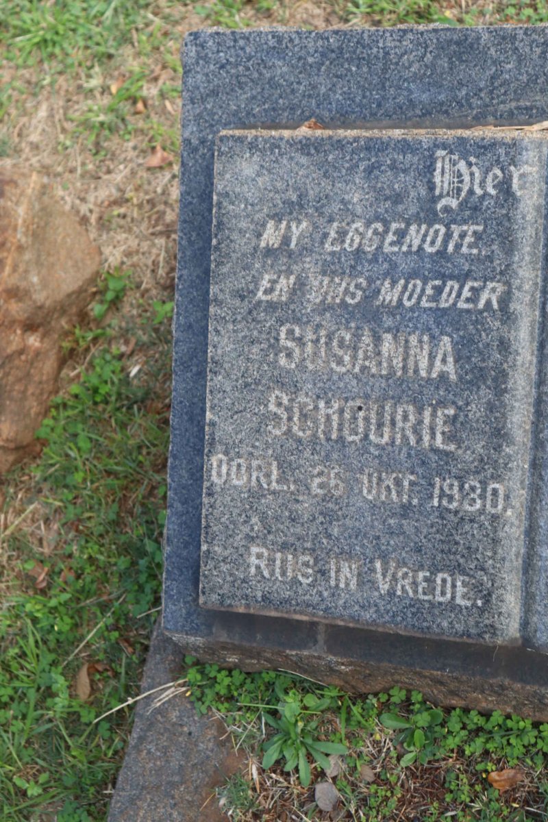 SCHOURIE Susanna -1930