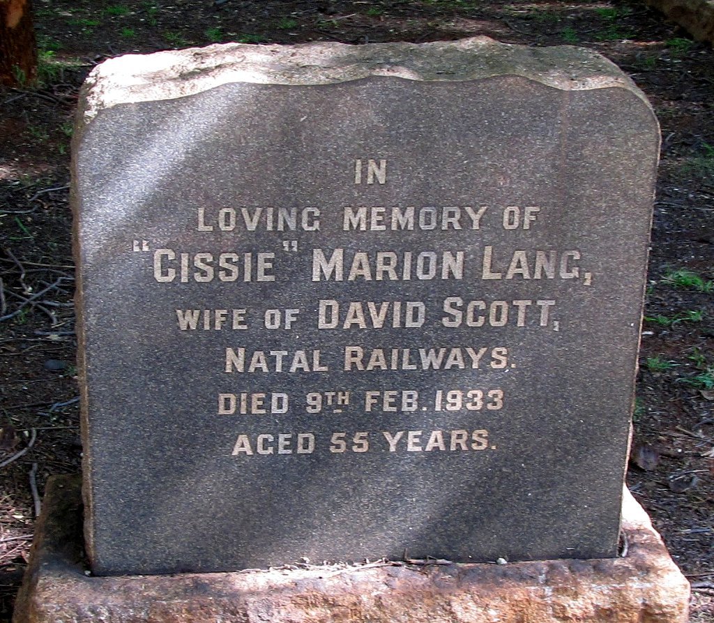 SCOTT Marion Lang -1933