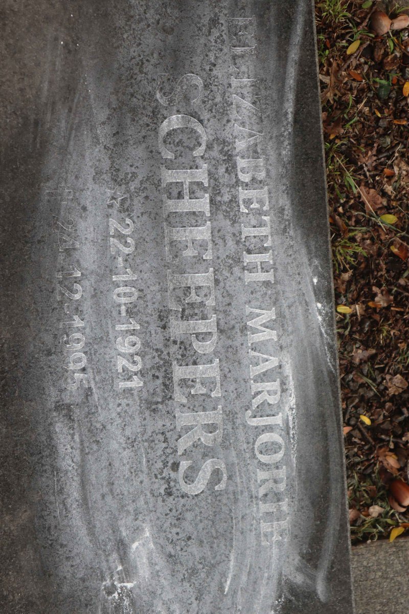SCHEEPERS Elizabeth Marjorie 1921-1995