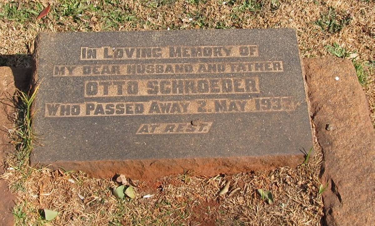 SCHROEDER Otto -1932