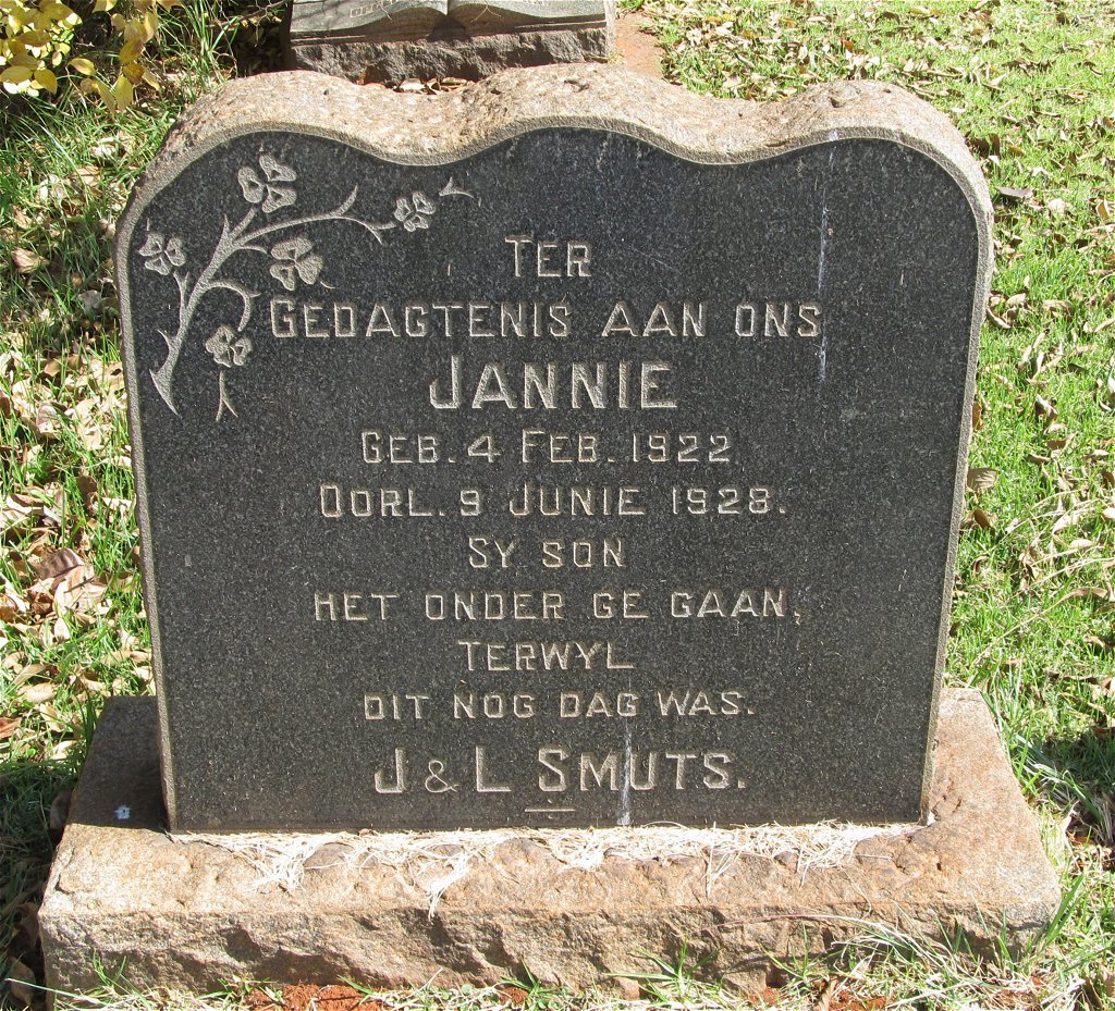 SMUTS Jannie 1922-1928