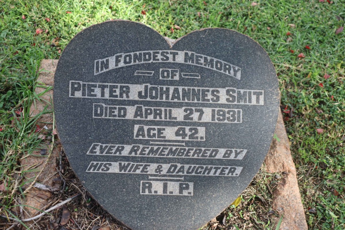 SMIT Pieter Johannes -1931
