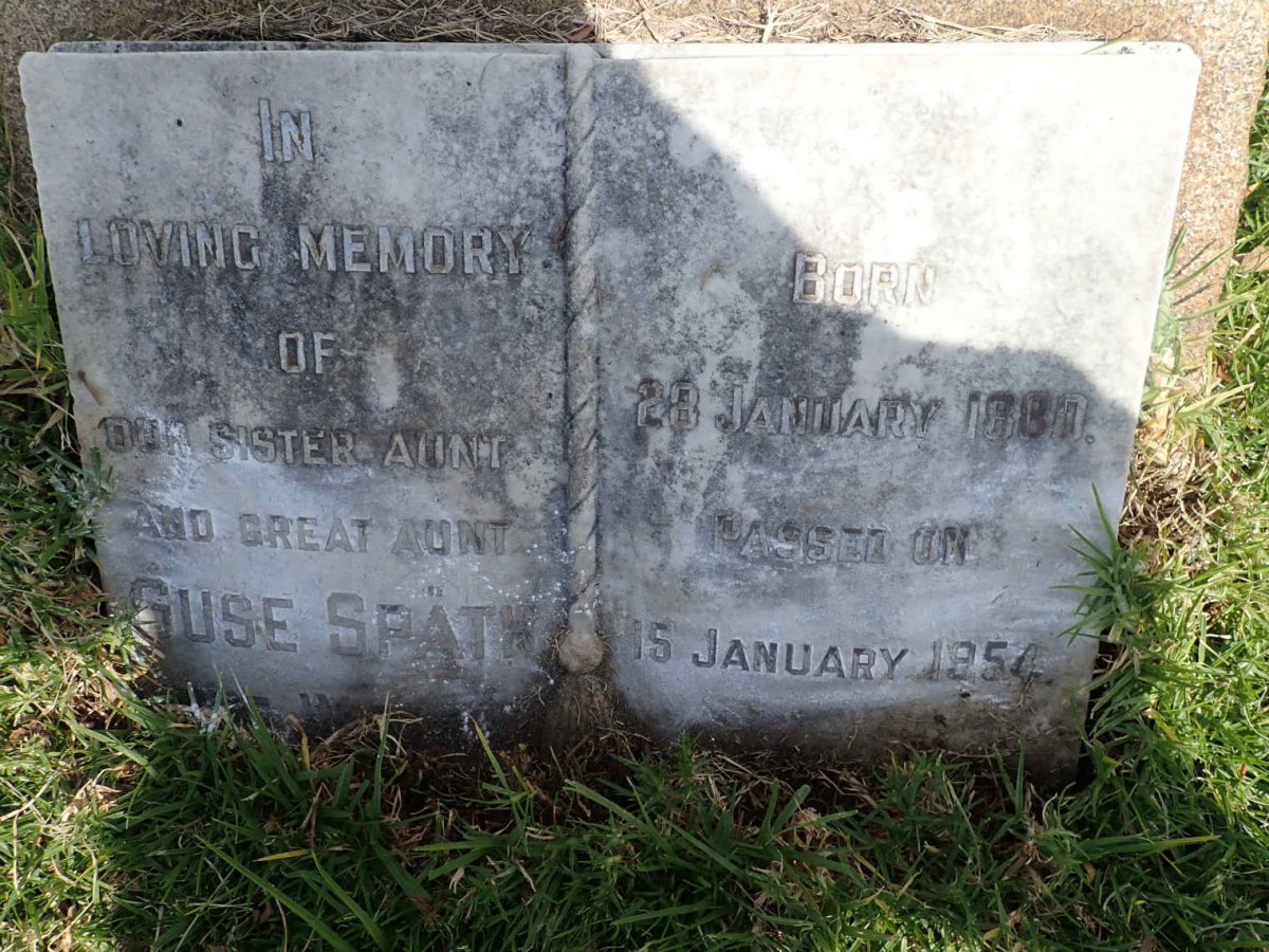 SPATH Suse 1880-1954