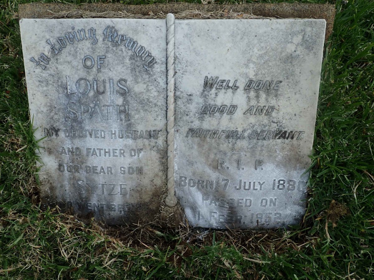 SPATH Louis 1880-1952 :: SPATH Sytze Louis 1913-1926