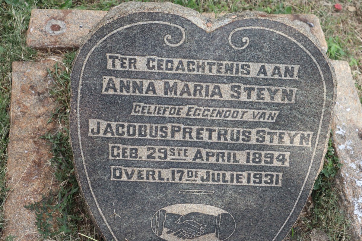 STEYN Anna Maria 1894-1931