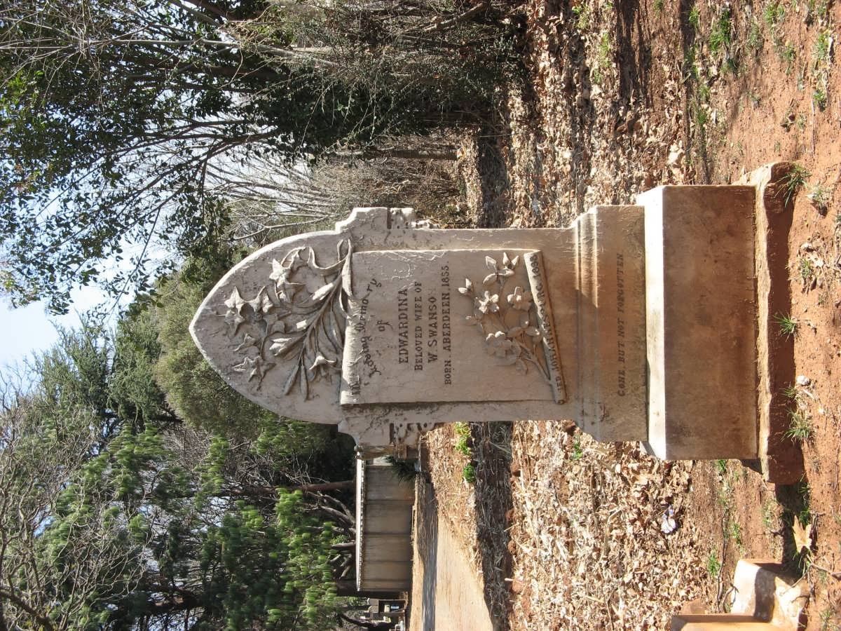 SWANSO Edwardina 1855-1898