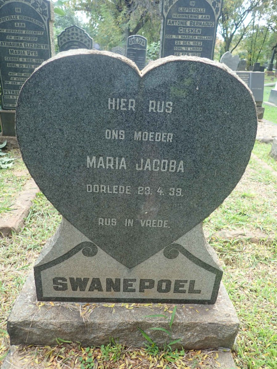 SWANEPOEL Maria Jacoba -1939
