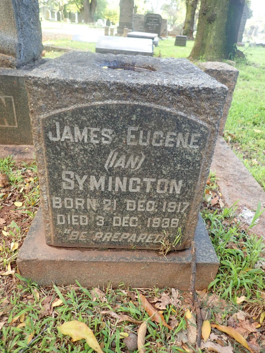 SYMINGTON James Eugene 1917-1938