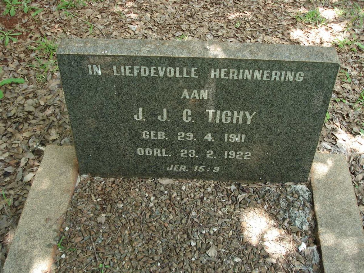 TIGHY J.J.C. 1911-1922