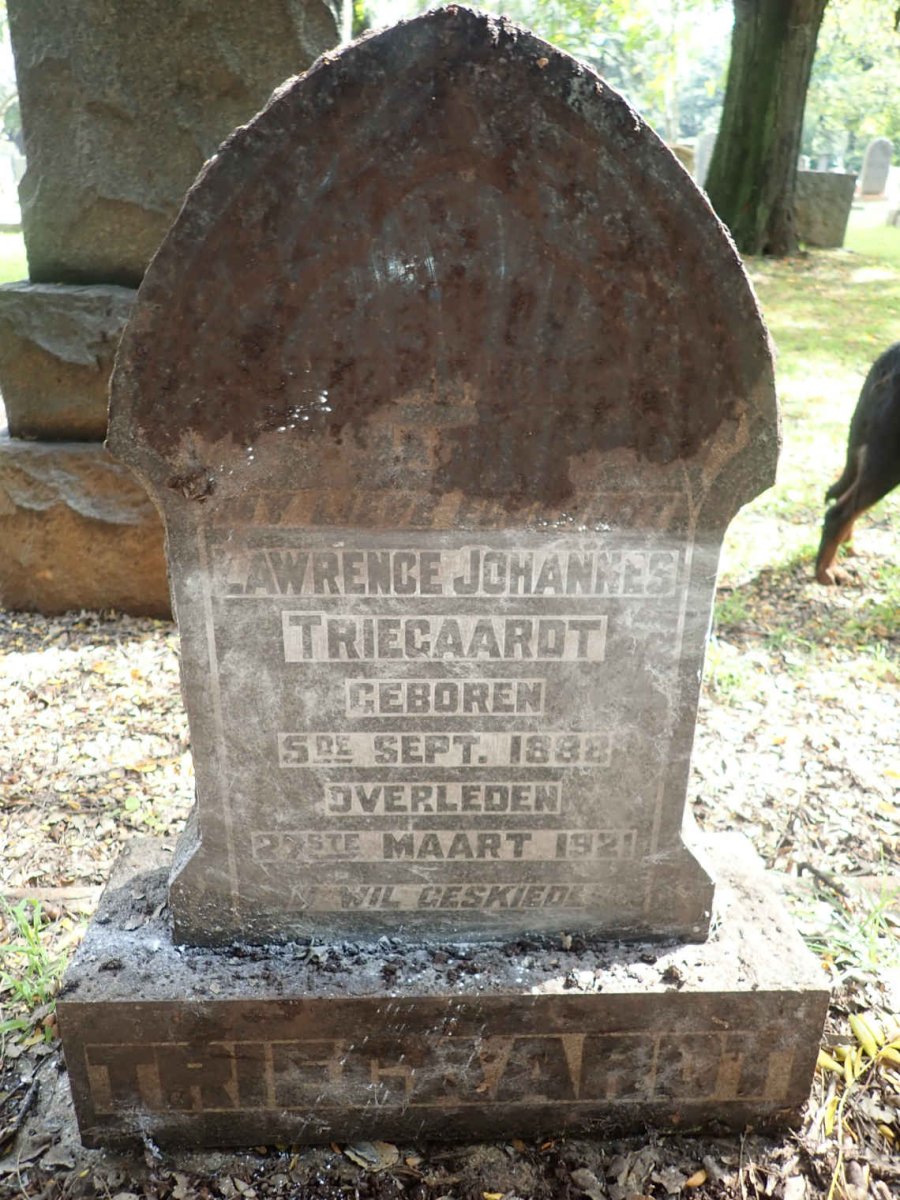 TRIEGAARDT Lawrence Johannes 1888-1921