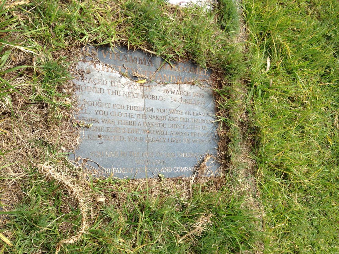 THANDRAY Viramma Haloomee Chetty 1925-1999
