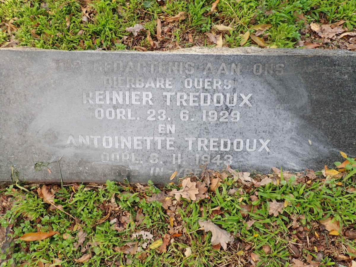 TREDOUX Reiner -1929 &amp; Antoinette -1943