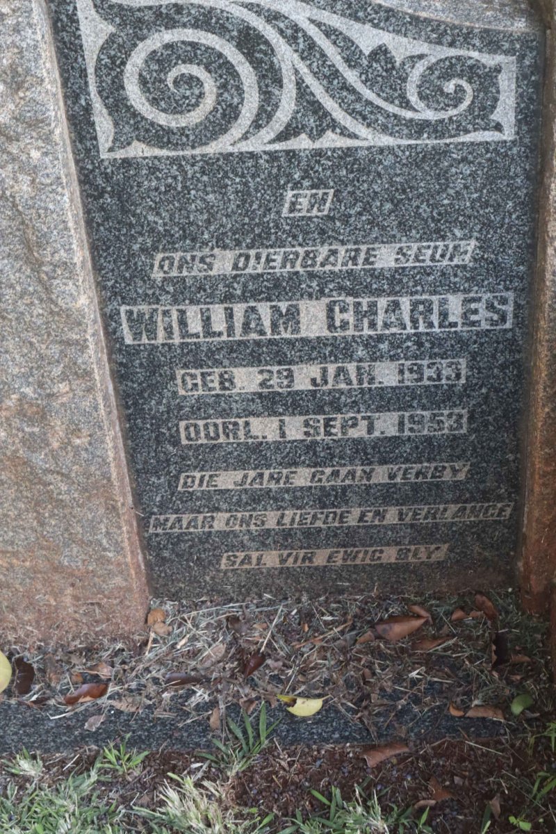 VILLIERS William Charles, de 1933-1953