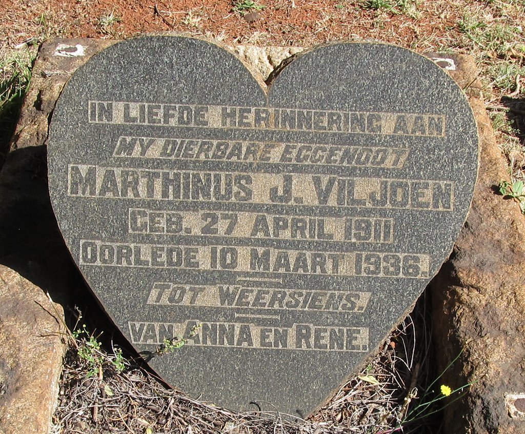 VILJOEN Marthinus J. 1911-1936