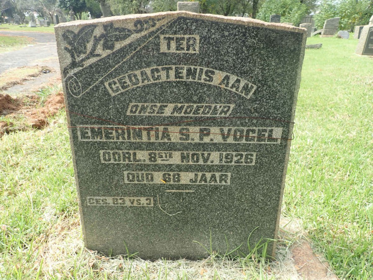 VOGEL Emerintia S.P. -1926