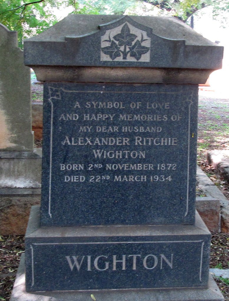 WIGHTON Alexander Ritchie 1872-1934